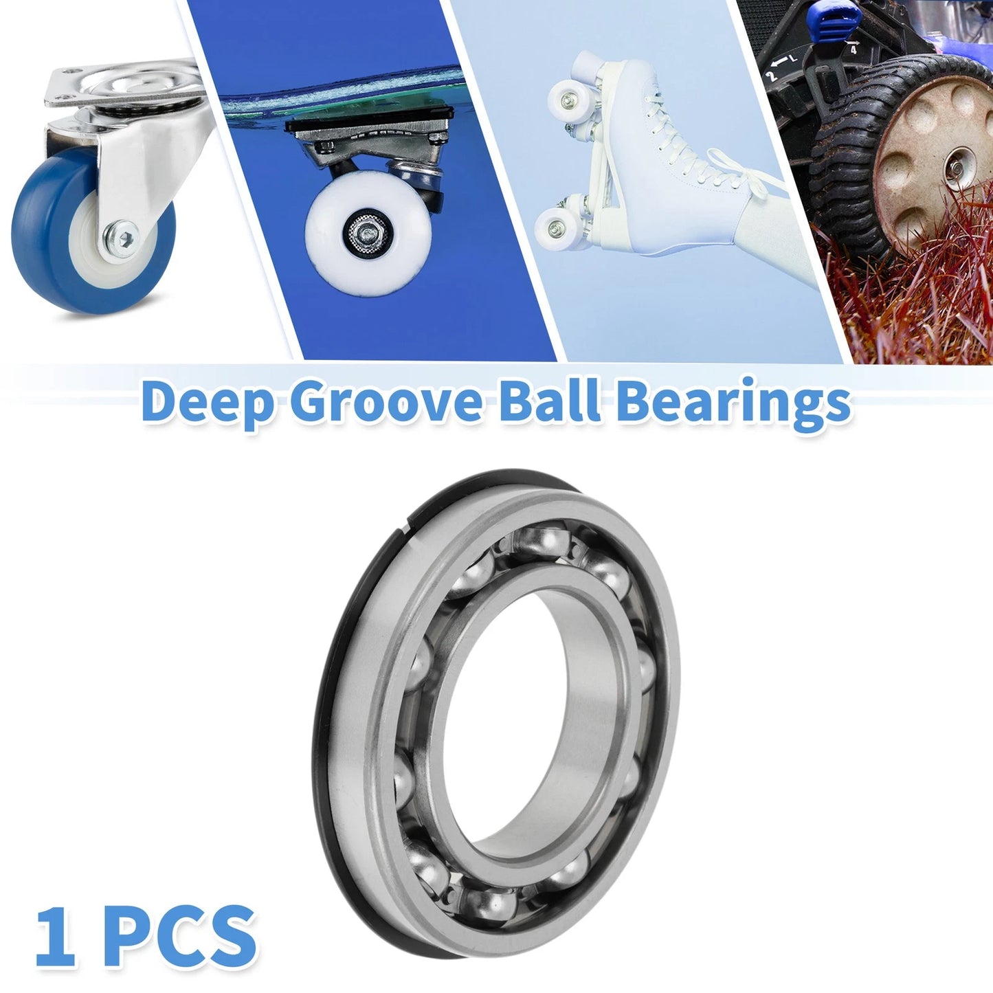 Deep Groove Ball Bearings / 80x140x26mm / P5 for Scooter Skateboard Wheel