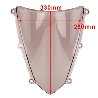 Clear Front Windshield for Honda CBR 600 RR 2007-2012 Windproof Screen