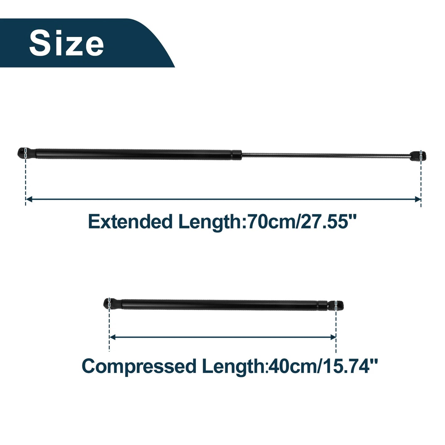 Bonnet Lift Supports Struts for Toyota Camry Sedan (2007-2011)
