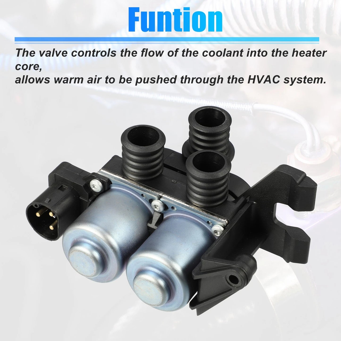 Engine Heater Control Valve Solenoid for BMW 318i (1992 - 1999)