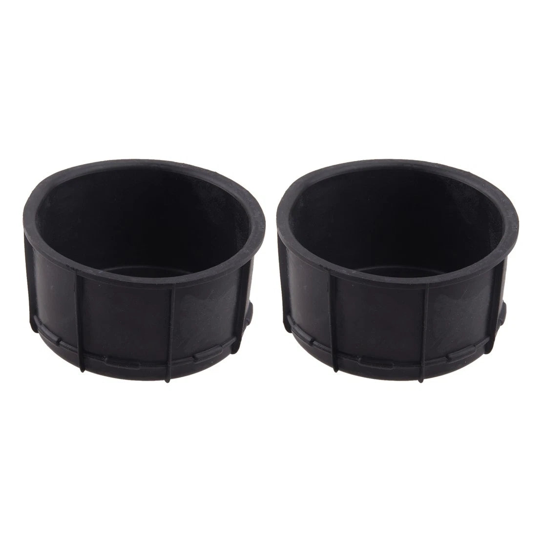 Rear Rubber Console Cup Holder Inserts for Ford F150 (2009-2014)