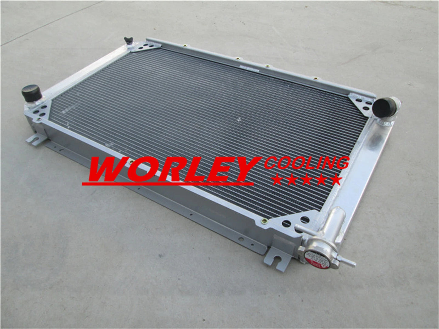 Aluminum Radiator & Fans for Nissan Patrol Y60 (1987-1997)