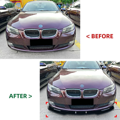 Front Bumper Spoiler Lip for BMW E92 E93 (2006-2013)
