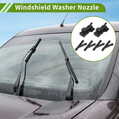 Windshield Washer Nozzle & Hose for Toyota (2007-2013)