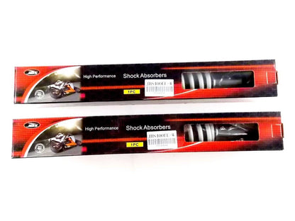 400mm White/Chrome JBS Rear Shock Absorbers for Honda XL100S
