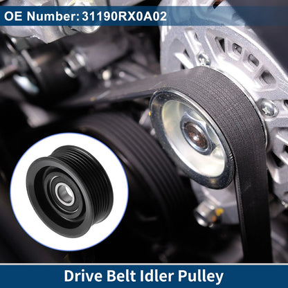 Drive Belt Idler Pulley 1 Pc for Honda CR-V (2012-2014)