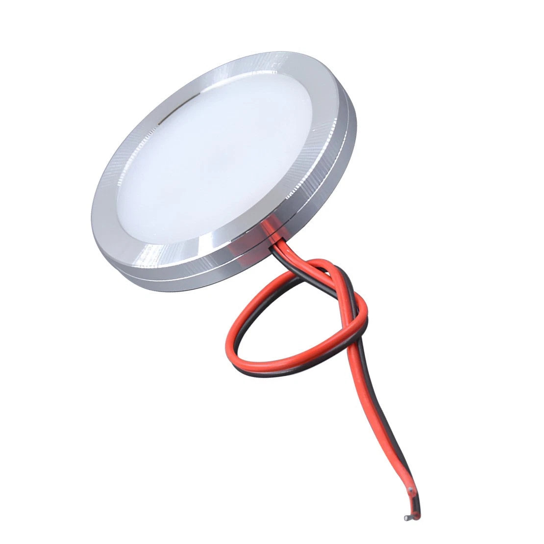 White Round Dome Reading Light 6000K for Car Ceiling Lamp