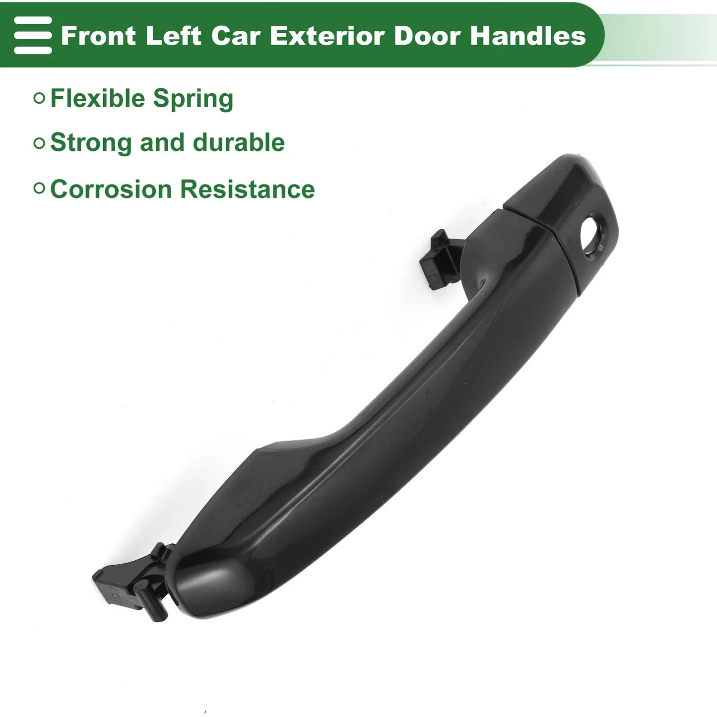 Front Left Door Handle for Toyota 4Runner (2010-2017) Black