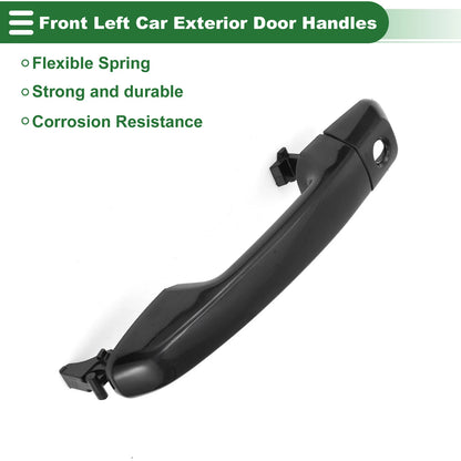 Front Left Door Handle for Toyota 4Runner (2010-2017) Black