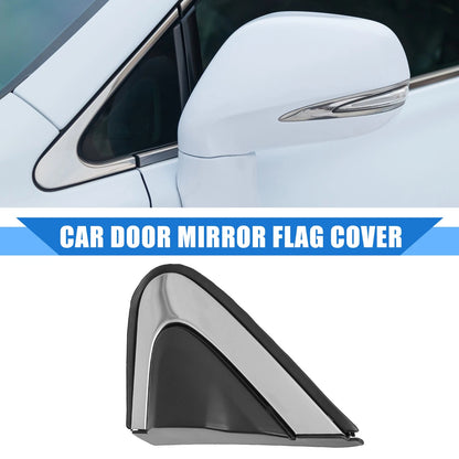 Front Left Door Mirror Flag Cover for Honda CR-V (2012-2016) Black