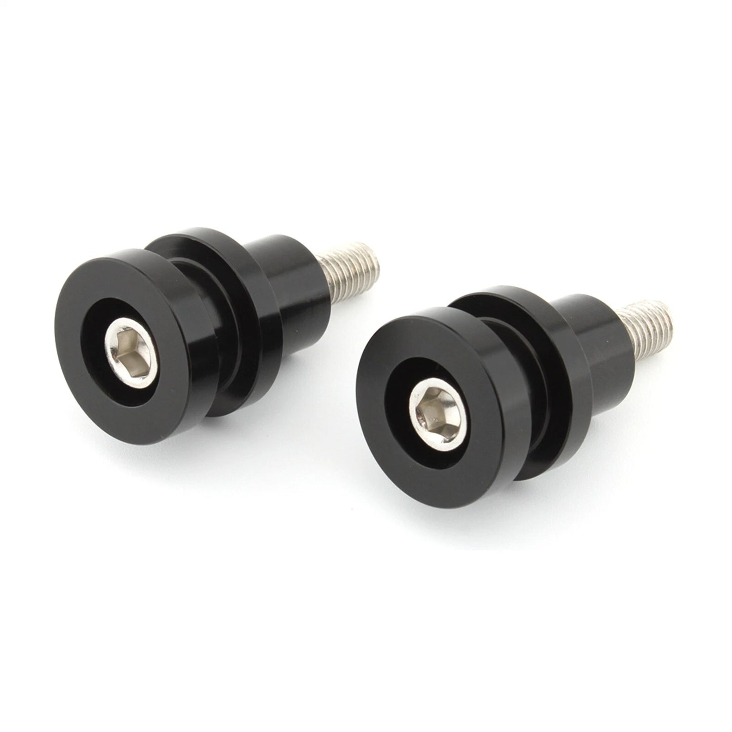 2 x Black Backrest Docking Hardware Bolt Kit for Harley Hightster (2022-2023)