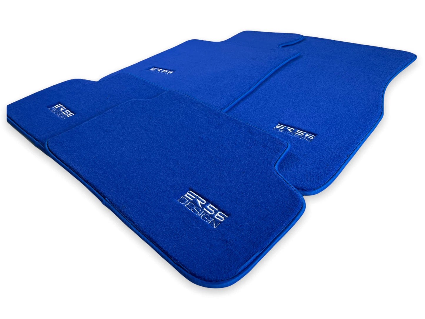 Floor Mats for BMW ER56 Design Blue LHD Tailored (1990-2022)