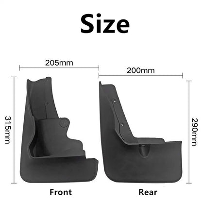 Mud Flaps Splash Guards for Mitsubishi ASX Outlander Sport (2020-2024)