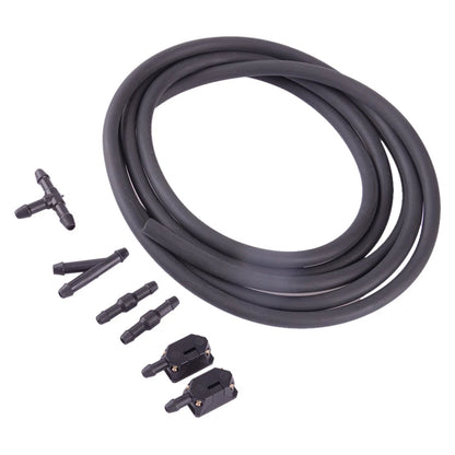 7 x Car Windshield Washer Nozzles & Hose Repair Kit for Various Models