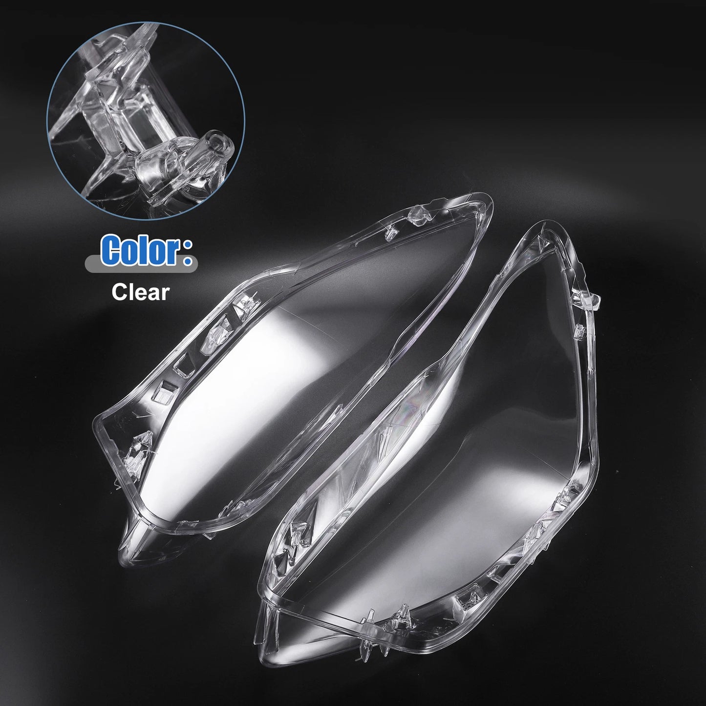 Clear Lens Shell Covers for BMW F20 (2012-2014) - 1 Pair Headlight Replacement