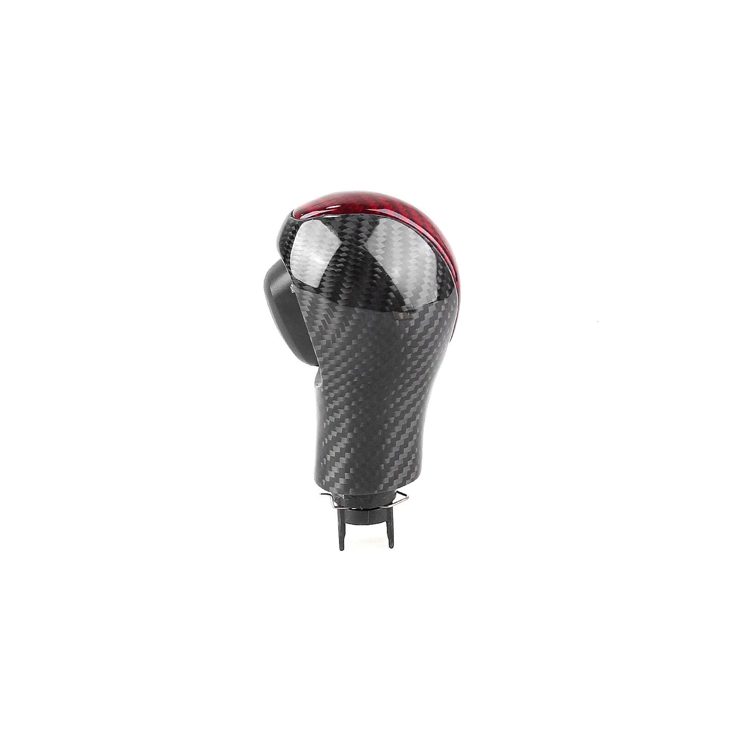 1x Gear Shift Knob Kit for INFINITI QX80 (2013-2017) Carbon Fiber Black Red