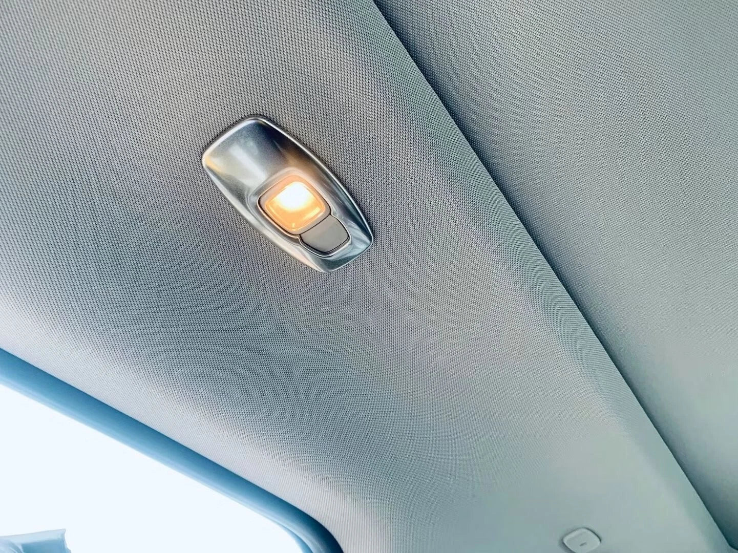Rear Reading Light Cover Trim for Mitsubishi Outlander 2022-2025 Steel Silver