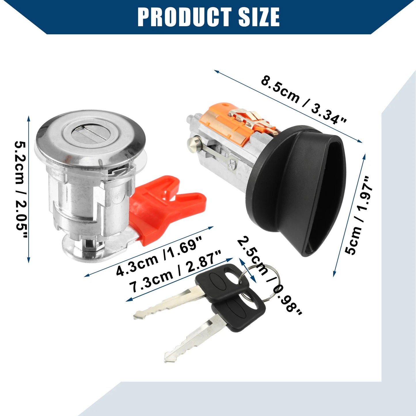Ignition Switch Lock Set for Ford Econoline Van (1997-2018)