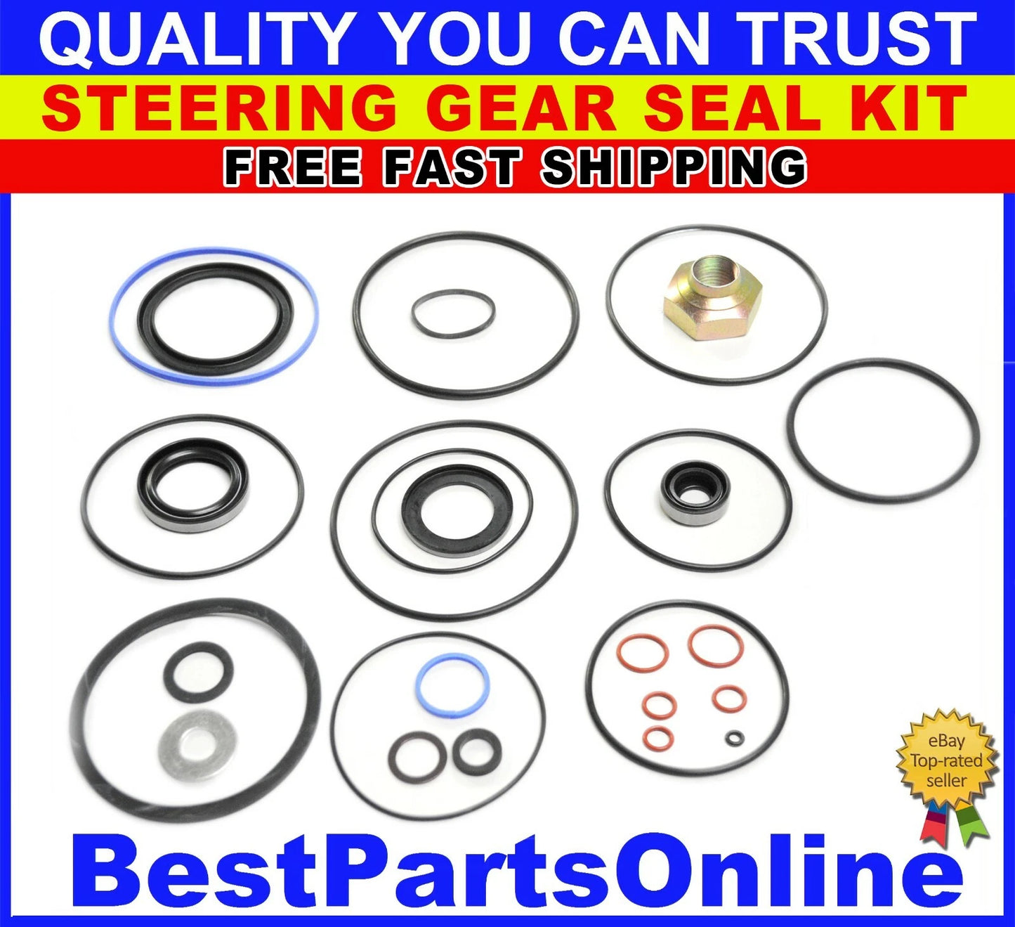 Steering Gear Seal Kit for Plymouth Barracuda (1964–1972)