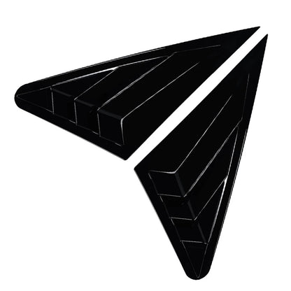 Black Rear Window Louver Cover for Audi A3 S3 8V RS3 Sedan (2014-2020)
