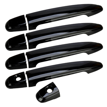 Black Outside Door Handle Cover Trim for Toyota 4Runner (2003-2009)
