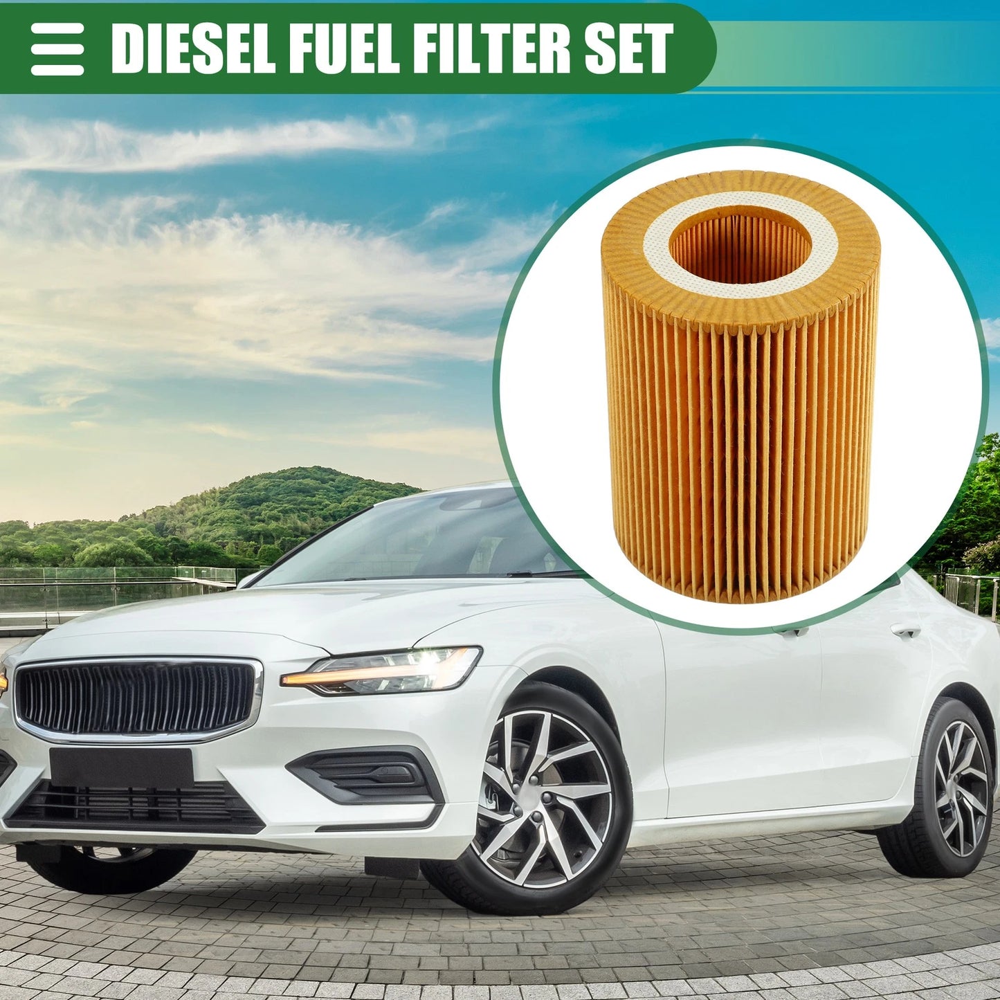Car Engine Oil Filter for Land Rover LR2 (2008-2012)