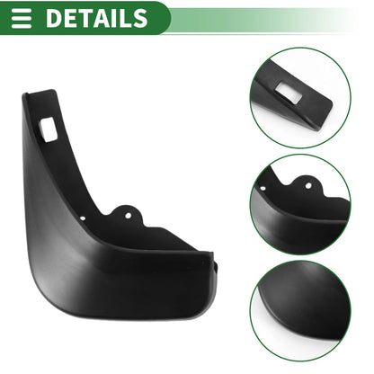 Mud Flaps Splash Guards for Ford Focus Hatchback (2009-2011)