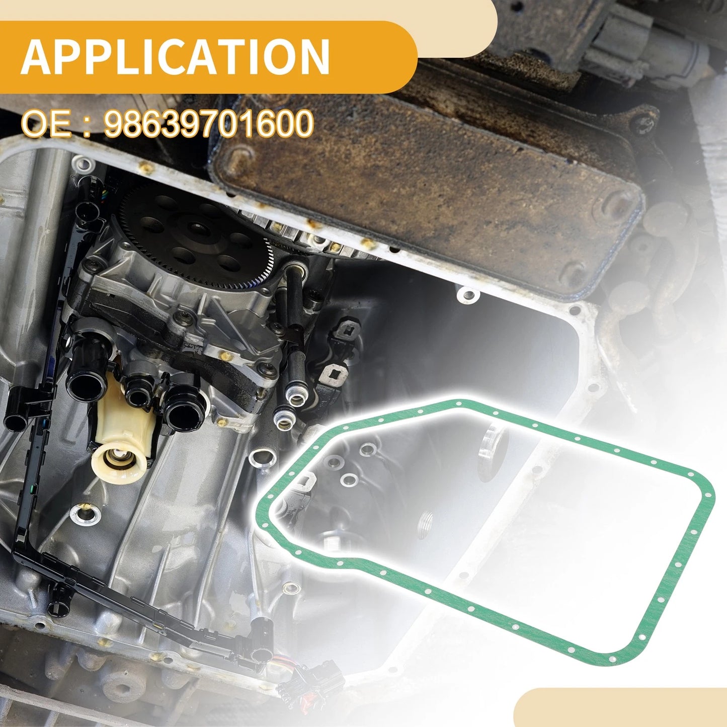 Oil Pan Gasket & Transmission Filter for Porsche Boxster (1997-2008)