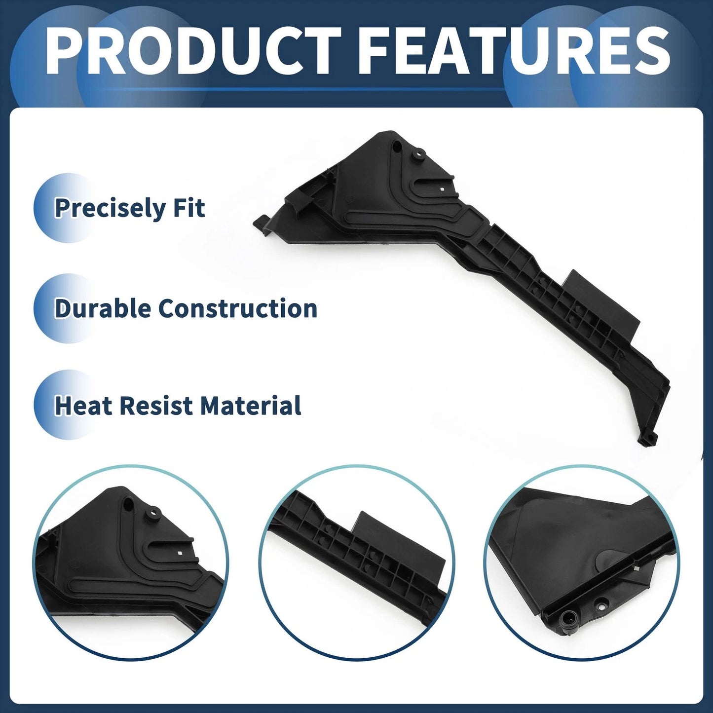 Radiator Coolant Tank Mounting Plate for BMW E83 X3 Series (2004-2009)