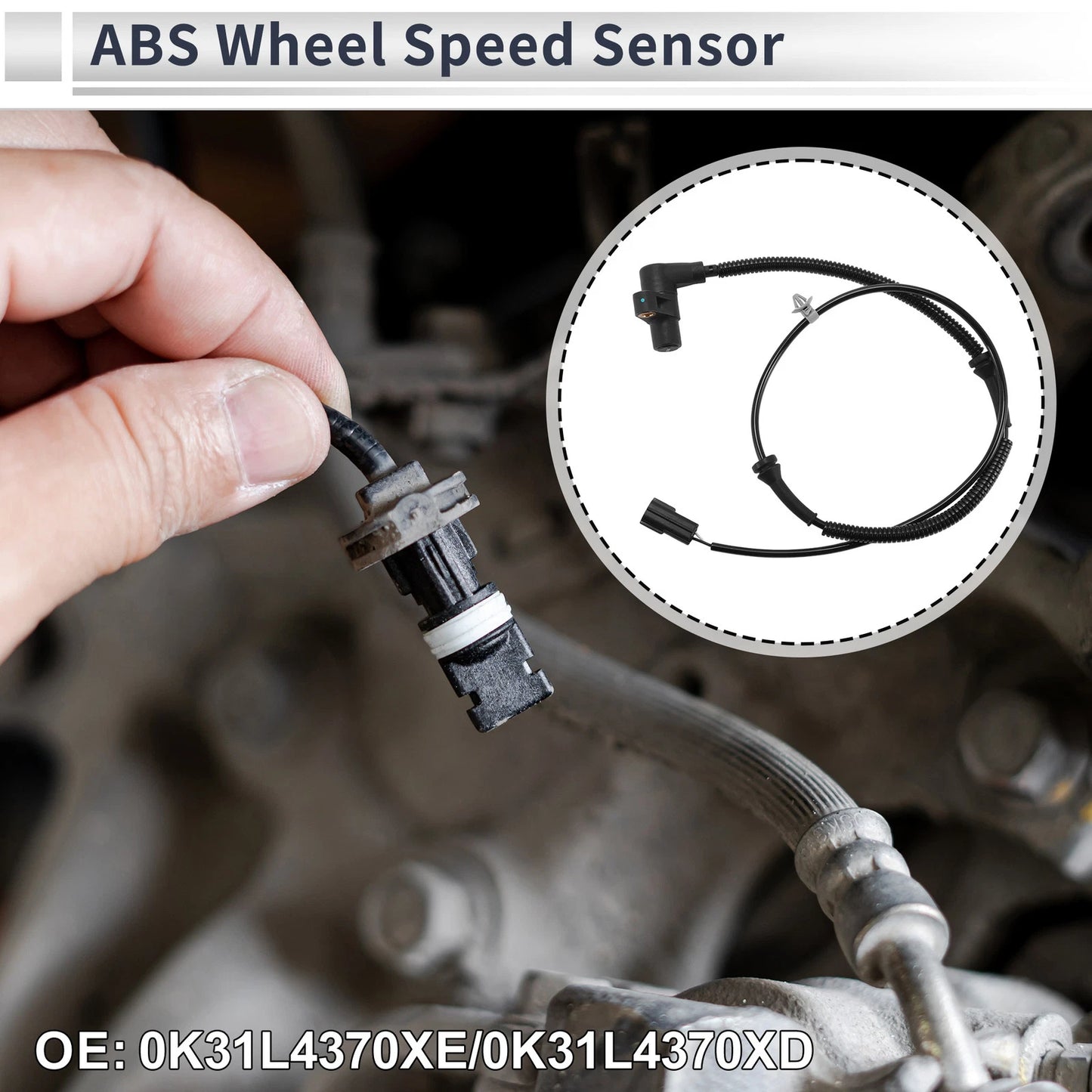 ABS Wheel Speed Sensor for KIA RIO (2001-2002)