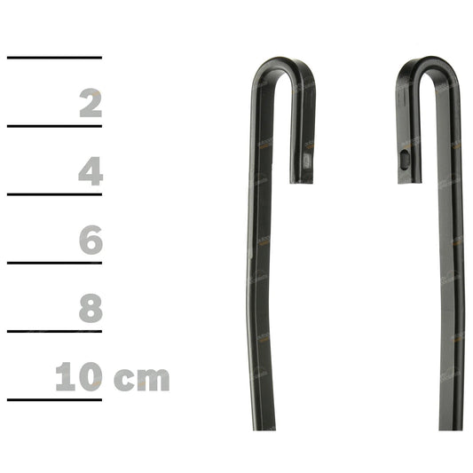 2 x Front Pair Aerotwin Wiper Blades for Toyota Hiace (2000–2004)