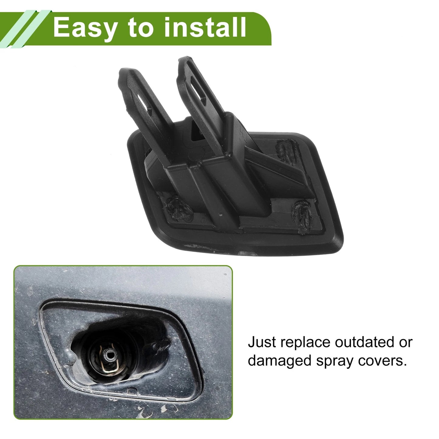 Front Left Washer Nozzle Cover for Jeep Grand Cherokee (2016-2018)