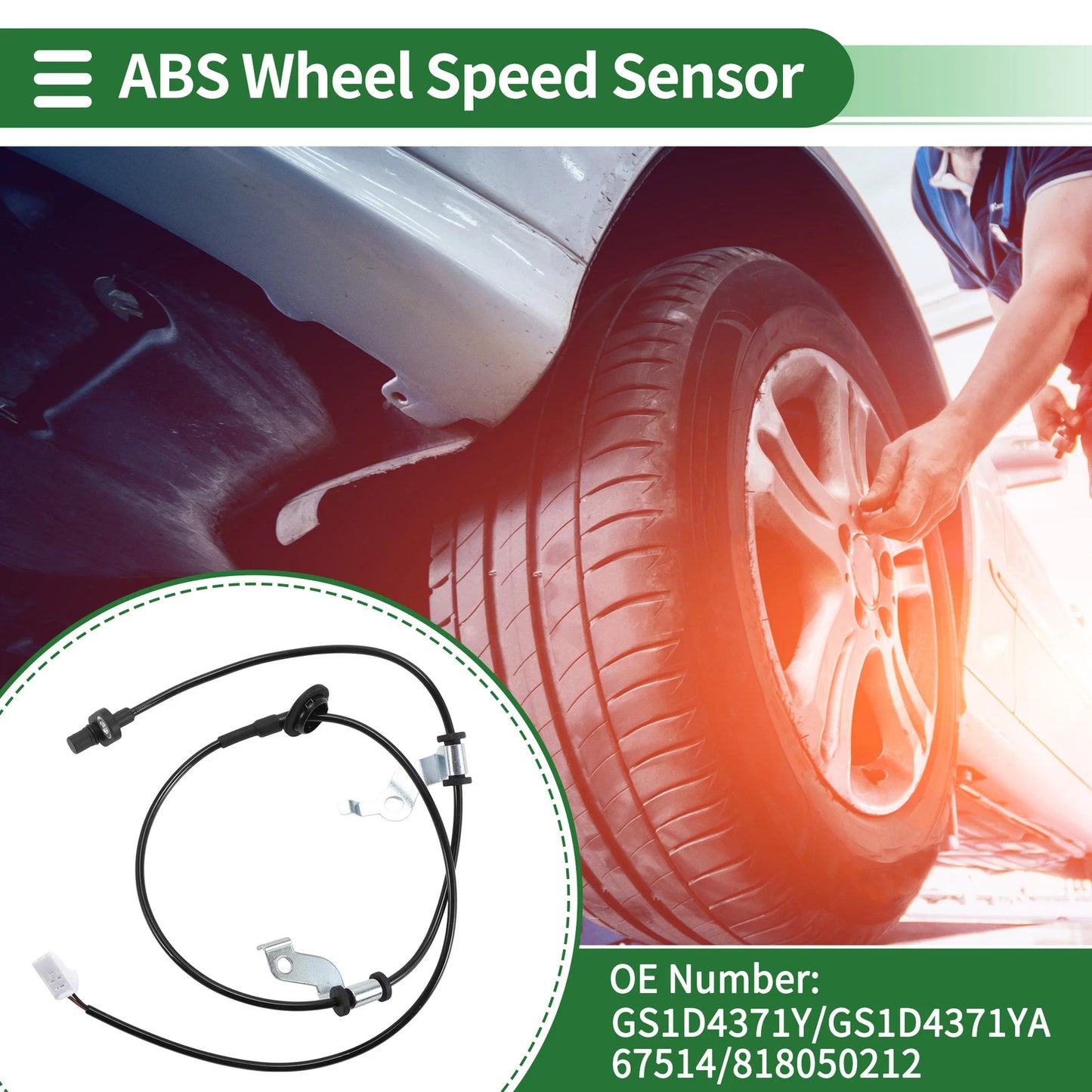 ABS Wheel Speed Sensor for Mazda 6 (2008-2011)