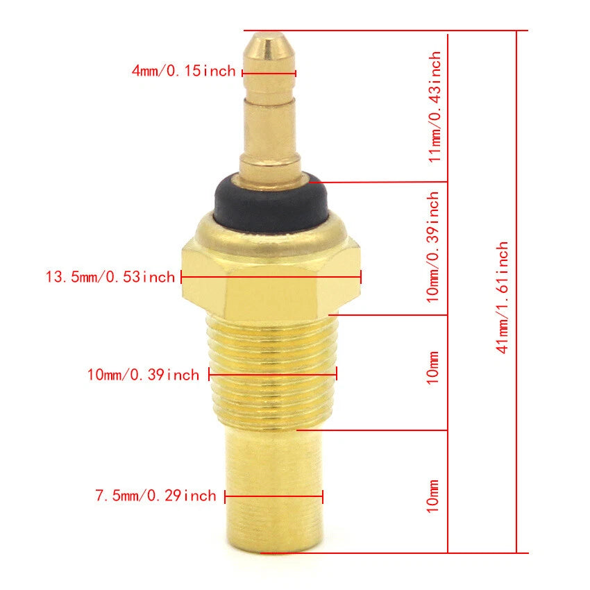 Water Temperature Sensor for Honda NSR125R NX250 NSR50 NR750 NTV650 (1985-2000)