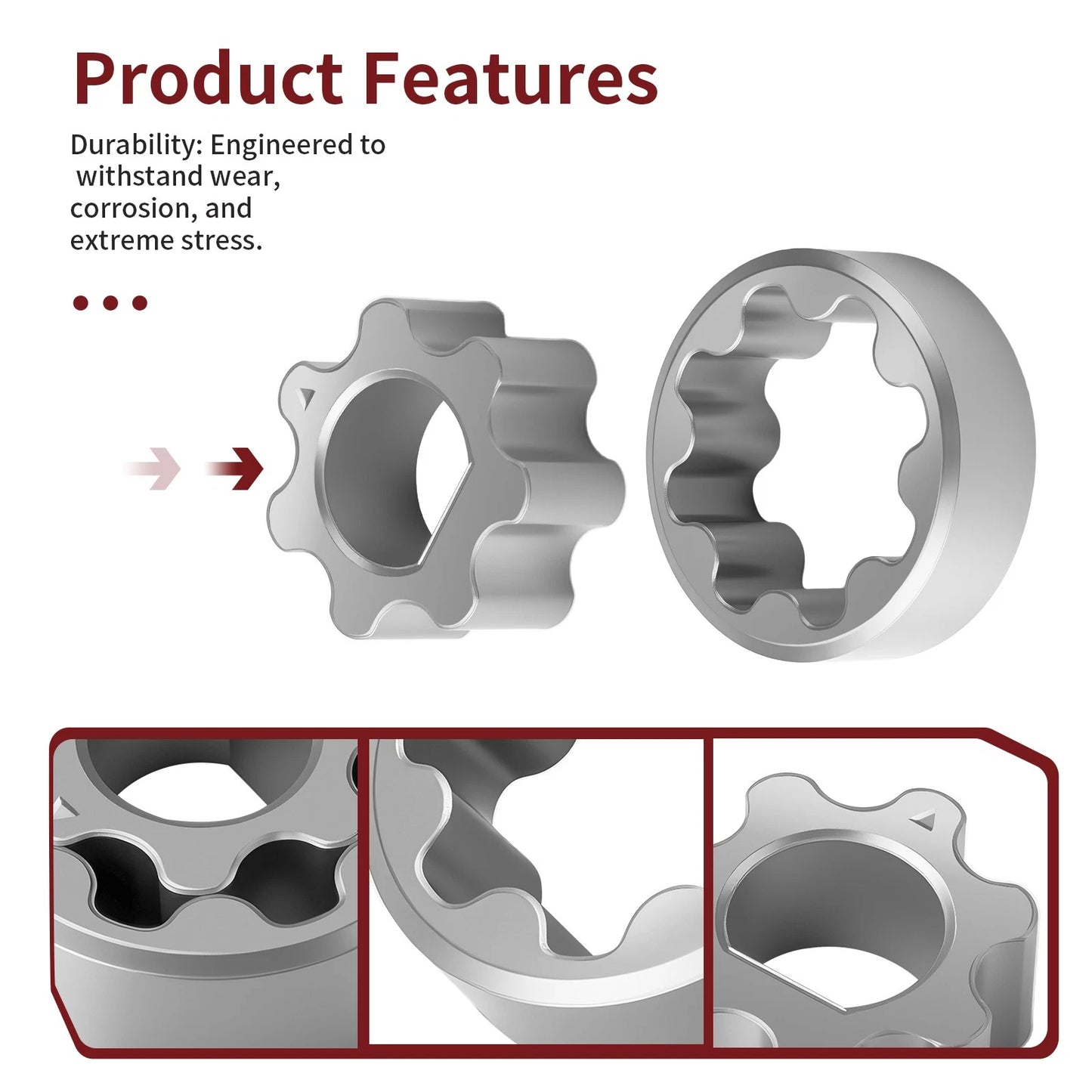 Oil Pump Rotor Assembly for Honda CRF250R 250X 150R 150RB (2004–2020)