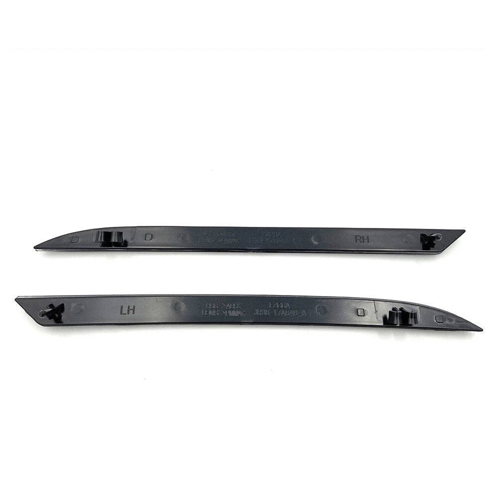 Black Smoked Rear Bumper Reflectors for Ford Mustang