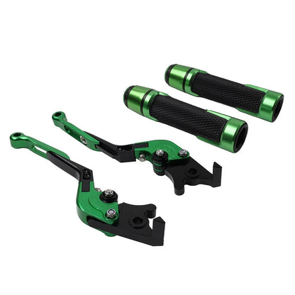 Folding Extendable Brake Clutch Levers & Handlebar Grips for BMW R1200GS (2004-2018)