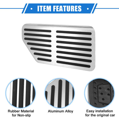 3 x Car Gas Accelerator Brake Foot Rest Pedals for Kia Carnival (2020-2023)