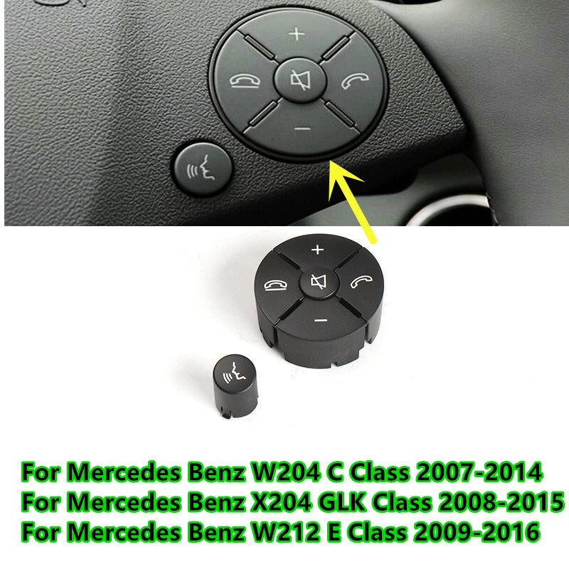 Wheel Switch Button for Mercedes-Benz W204/W212/X204/C/E/GLK (2007–2015)