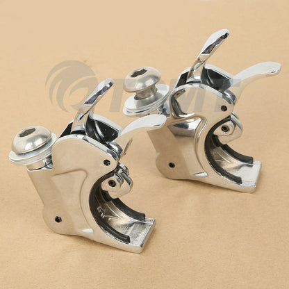 41mm Windshield Clamps for Harley Wide Glide, Softail (1993-2013)