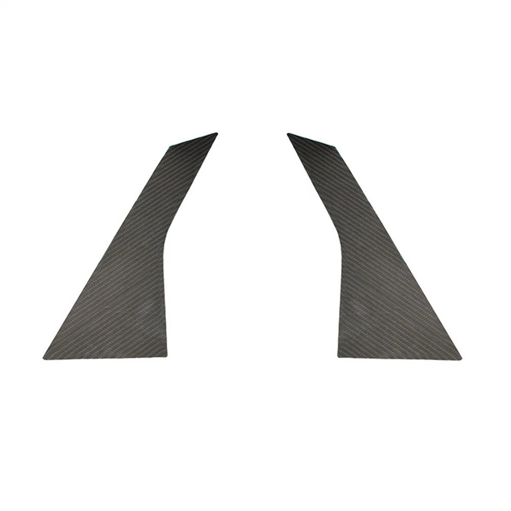 6x Carbon Fiber Door Window Trim Covers for Honda Accord (2018-2021)