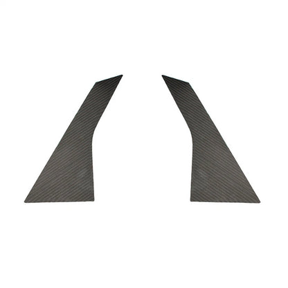 6x Carbon Fiber Door Window Trim Covers for Honda Accord (2018-2021)