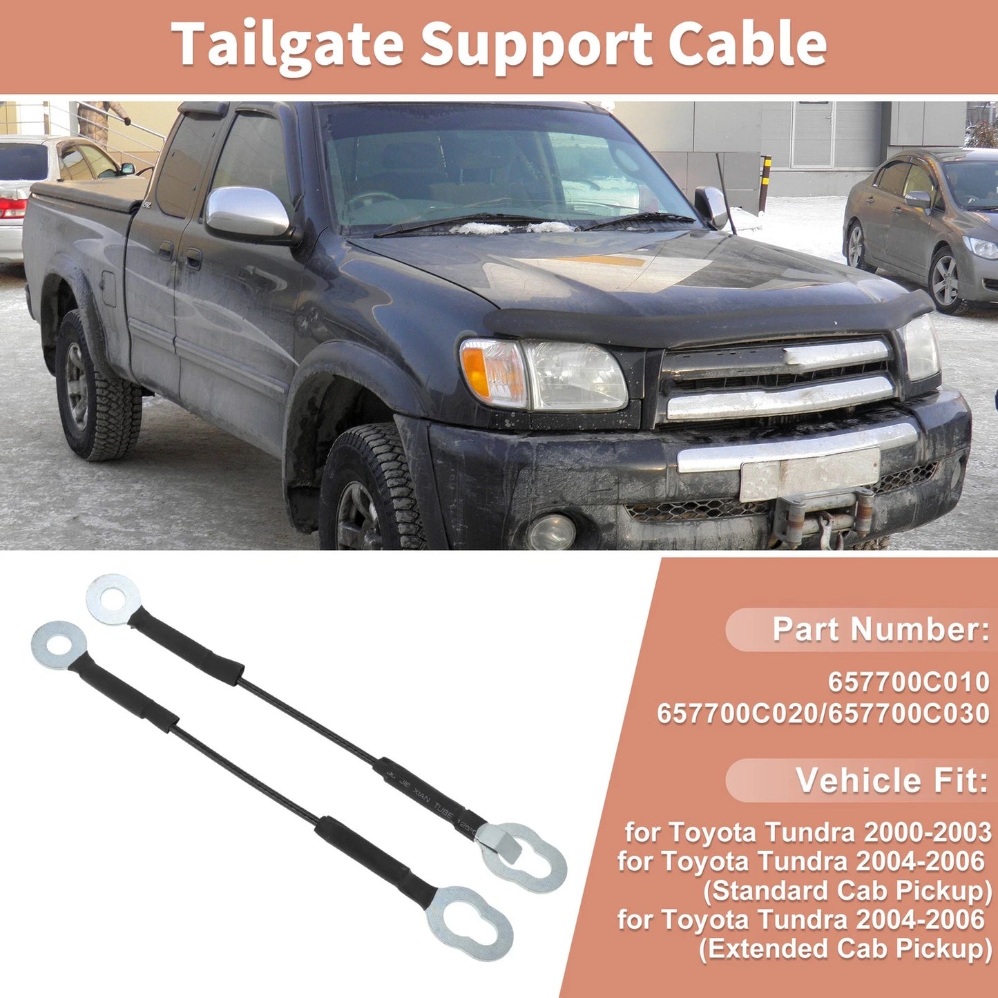 Tailgate Cable for Toyota Tundra (2000–2006)