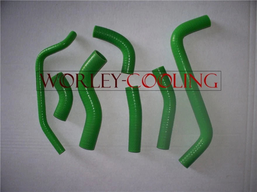 Silicone Radiator Hose for Kawasaki KX450F KXF450 (2009-2011) Green