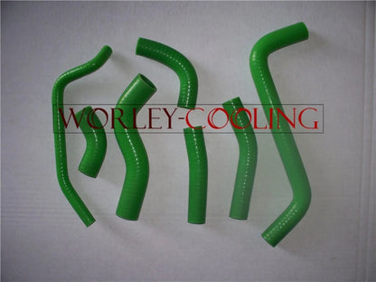Silicone Radiator Hose for Kawasaki KX450F KXF450 (2009-2011) Green