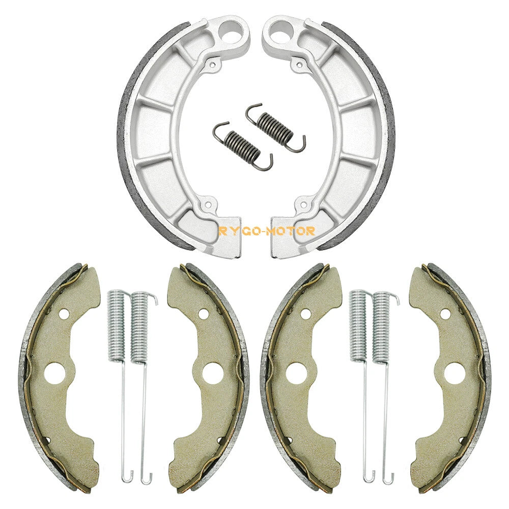 Front/Rear Brake Shoes w Springs for Honda Foreman 400 TRX400FW (1995–2003)