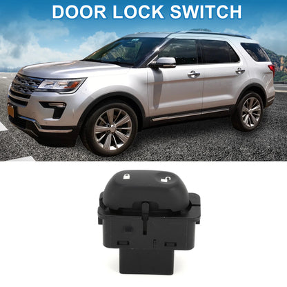 Car Door Lock Switch for Ford Excursion Explorer F-150 (2000-2005) Black