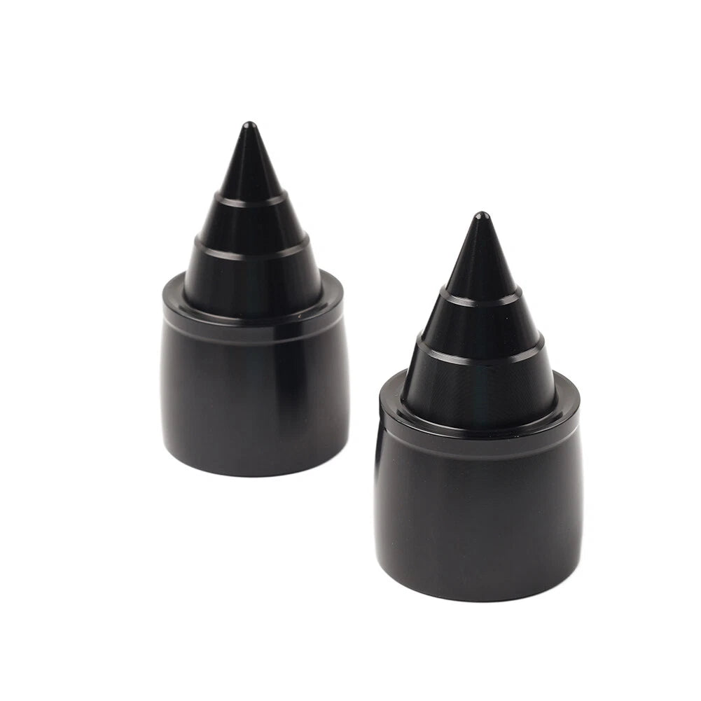 Front Axle Cap Nut Covers for Harley Touring Road Glide Dyna FXD Street Bob
