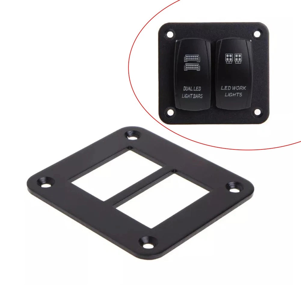 2 Speed Rocker Switch Panel Housing for Car Motorcycle Boat Trailer SUV