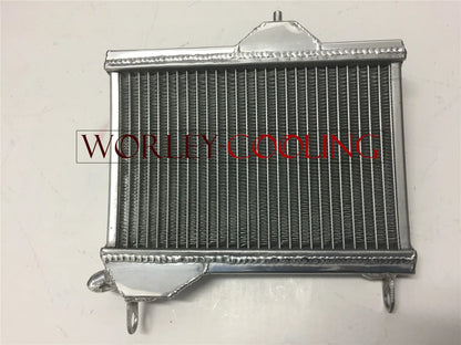 Aluminum Radiator + Red Hose for Yamaha RZ350 RD350 RD250 (1984-1985)